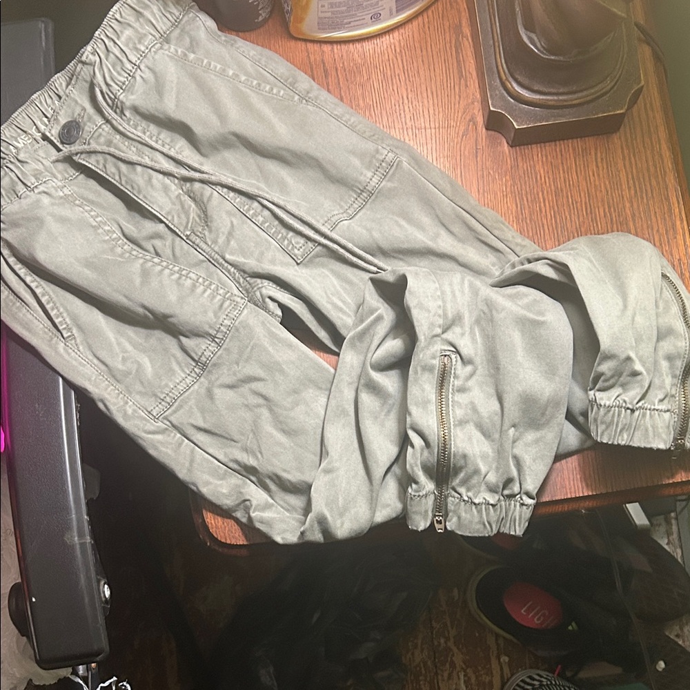 American Eagle Outfitters Sage Cargo Pants